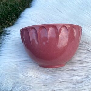 Vintage MCM Boonton Ware Melamine Raspberry 2 Qt Mixing Bowl